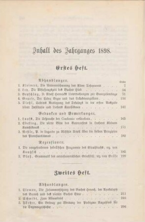 704-706 Inhaltsverzeichnis Hefte 1-4