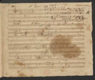 Missa solemnis. Skizzen; D-Dur; LvBWV op. 123; KinB 123; op. 123