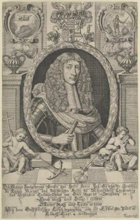 Bildnis des Joh. Reinhardt, Graf von Hanau-Lichtenberg