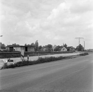 Deutsch Ossig. Blick zum ehemaligen Bahnhof