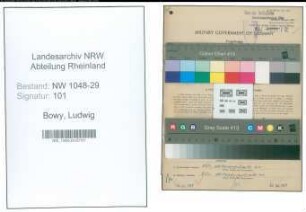 Entnazifizierung Ludwig Bowy , geb. 27.01.1910 (Beamter)