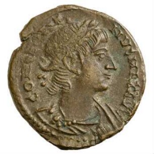 Münze, Follis, Aes 4, 330 - 333 n. Chr.