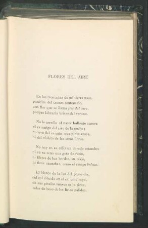 Flores del aire