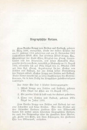 Biographische Notizen