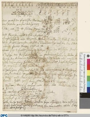 Fragment eines Textes
