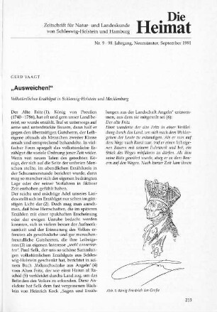 "Ausweichen!"