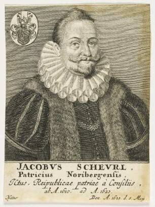 Bildnis des Jacobvs Schevrl