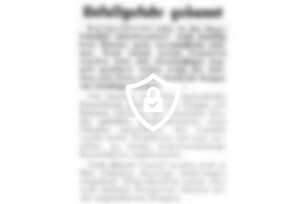 Unfallgefahr gebannt