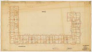 Wohnhausbebauung Mannheimer Straße, Berlin-Wilmersdorf: Block 2: Grundriss Kellergeschoss 1:100