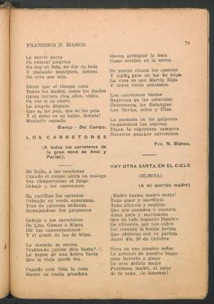 Hay otra Santa en el cielo : (Elegía). - (A mi querida madre)