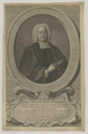 Bildnis des Christianvs Fridericvs Wilischivs