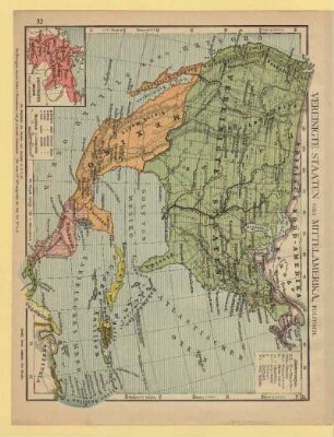 Vereinigte Staaten und Mittelamerika, politisch, Deutsches Reich
