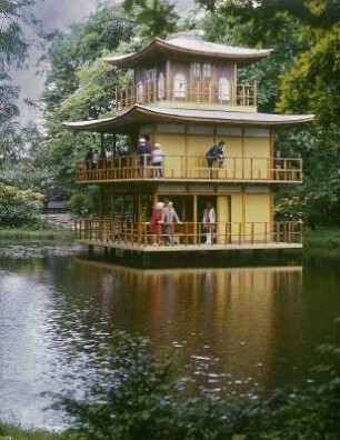 Wroclaw. Historische Gärten, Teehaus im Japanischen Garten (Szczytnicki Park)
