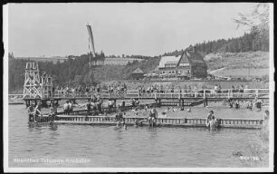 Kriebstein. Strandbad Talsperre Kriebstein