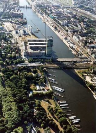 Hafen Treptow in Berlin : Blickrichtung Nordwesten