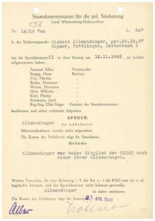 Allmendinger, Richard
