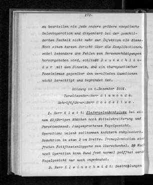 Sitzung am 6. Dezember 1921.