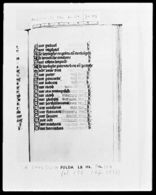Stundenbuch (Gert Groote?) — Litanei, Folio 189 recto - 192 verso