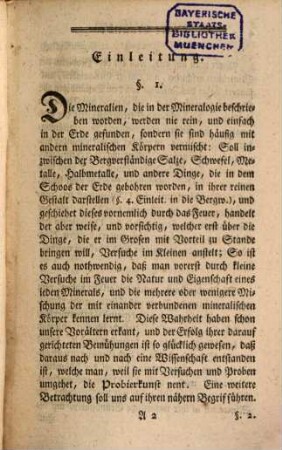 Franz Ludwig Cancrinus Hochfürstl. Hessen Hanauischen Cammerassessors und öffentl. Lehrers der Mathematik wie auch ordentl. Mitglieds der Fürstl. Hessischen Akademie der Wissenschaften zu Giessen erste Gründe der Berg und Salzwerkskunde, 2. Franz Ludwig Cancrinus Hochfürstl. Hessen Hanauischen Cammerraths und Mitglieds der Fürstl. Hessischen Akademie der Wissenschaften zu Giesen wie auch der naturforschenden Gesellschaft zu Berlin kurzer Entwurf der Probierkunst : mit 10 Kupfertafeln