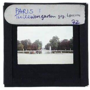 Paris, Louvre (GC 48.8607,2.3372),Paris, Tuileriengarten / Jardin des Tuileries