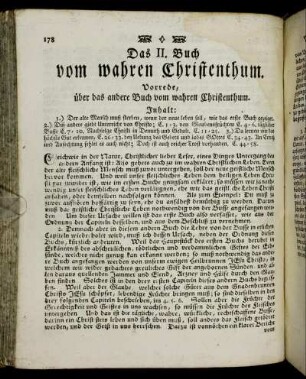 Das II. Buch vom wahren Christenthum.