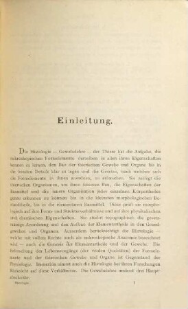 Handbuch der vergleichenden Histologie und Physiologie der Haussäugetiere. 1