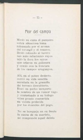 Flor del campo