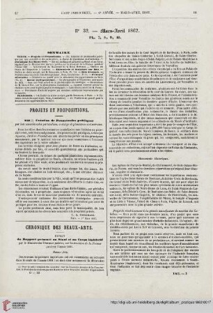No 32 (Mars-Avril 1862)