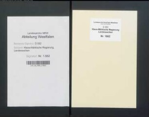 Edikte für Behörden und Gerichte im Herzogtum Kleve und in der Grafschaft Mark, Bd. 4 Provenienz: Gericht Langendreer