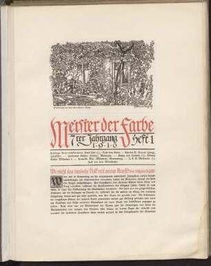 Wo steht das deutsche Volk mit seiner Kunst?
