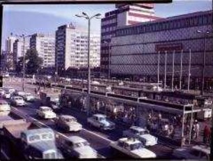 Der Friedrich- Engels-Platz in Leipzig
