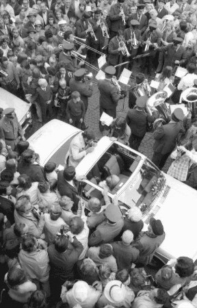 Freiburg: Adolf Seger im Auto