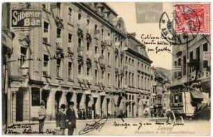 Leipzig : Messpaläste in der Universitätsstrasse