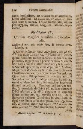 530-535, Meditatio IV