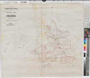 Halingen (Menden), Teilung von Halingen, Übersichtskarte