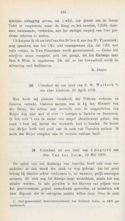 51. Uittreksel uit een brief van Umbgrove aan Min. Van der Heim, 12 Mei 1809
