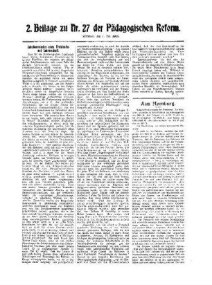 Schulkommission eines Freistaates und Lehrerschaft : 2. Beilage zu Nr. 27 der Pädagogischen Reform