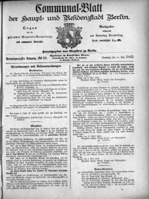 1882,20: No. 20, 14. Mai 1882