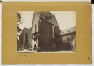 Dom, Naumburg/Saale: Ansicht (aus: Skizzen- und Fotoalbum 20)