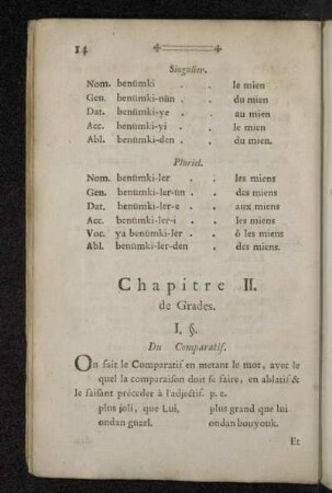 Chapitre II. de Grades.