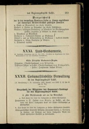 Land-Gendarmerie