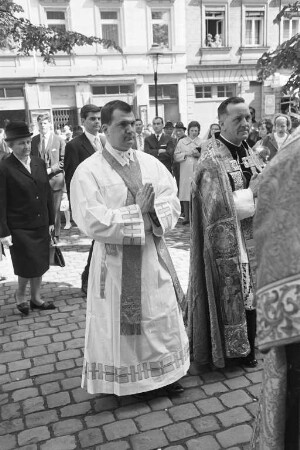 Primiz des Neupriesters Bernhard Siegel in der Liebfrauenkirche.