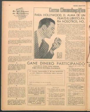 De mi carnet de periodista : Recuerdos, anécdotas y apuntes de la vida en Hollywood