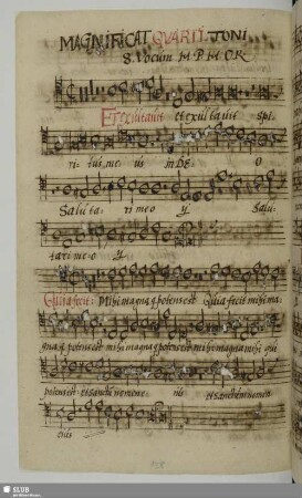 Praetorius, Hieronymus: Magnificat in 4.Ton (hypophrygisch)
