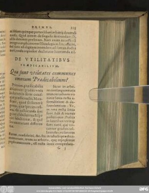 De Utilitatibus Praedicabilium.