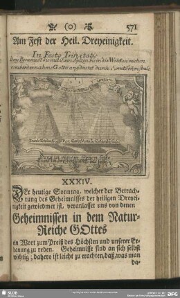 XXXIV. Die Geheimnisse der Natur