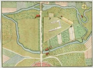 WHK 42 Verschiedene Revüen und Manöver: Manöver auf dem Musterberg bei Herzberg am Harz, 1799