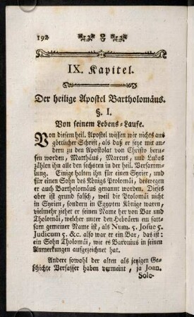 192-205, IX. Kapitel.
