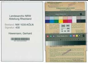 Entnazifizierung Gerhard Hawemann , geb. 10.06.1893 (Wiegemeister)
