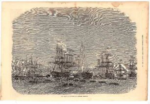 The Fleet of Ironclads at Portland Harbour